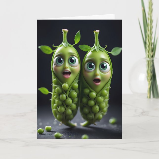 CARTE DE VŒUX ANNIVERSAIRE DRÔLE (Devant)