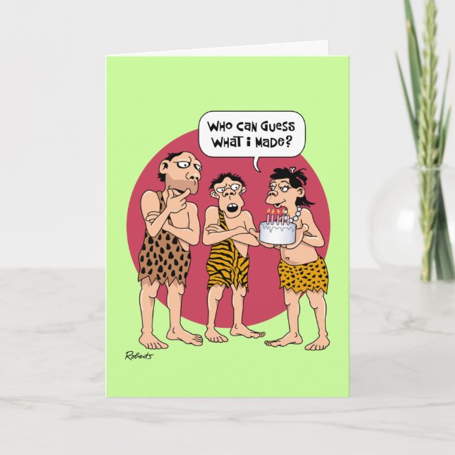 Carte de voeux Anniversaire Mystère (Devant)