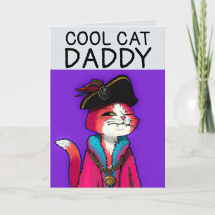 CARTE DE VOEUX ANNIVERSAIRE PIRATE CHAT GÉANTE POU