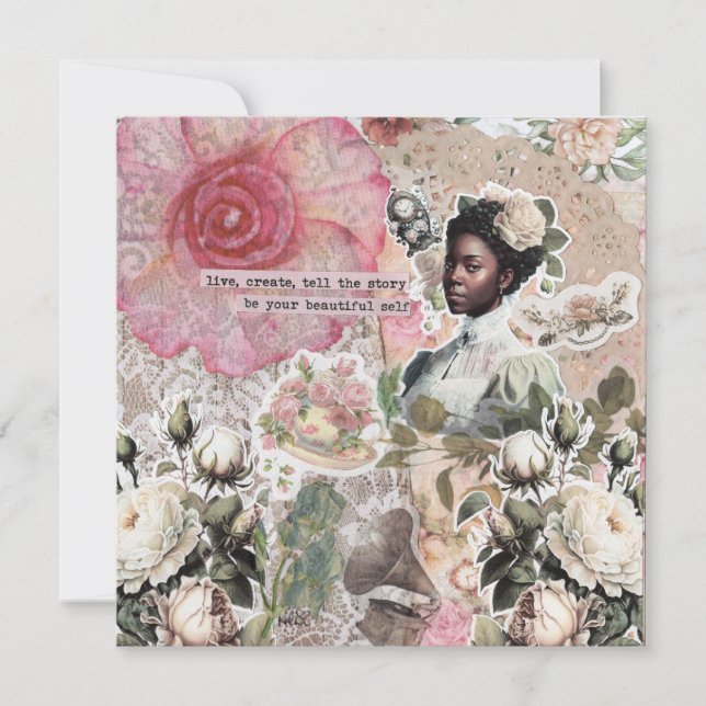 Carte de voeux Appartement Africain-Américain (Devant)