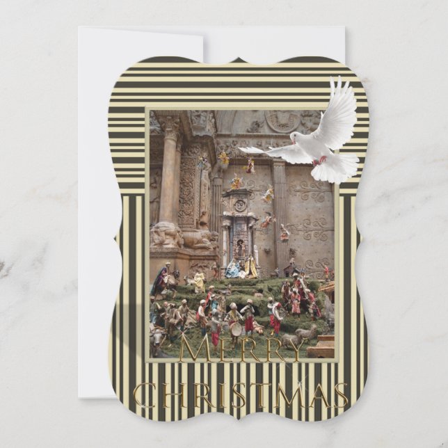 Carte de voeux appartement de Noël Dove, Jesus (Devant)