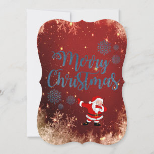 Carte de voeux Appartement de Noël, Père Noël