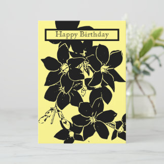 Carte de voeux Appartement Flower Jasmine