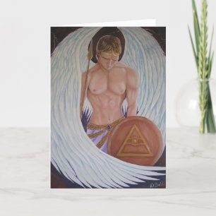 Carte de voeux Archangel Michael