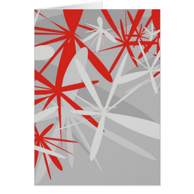 Carte de voeux Arrière - plan Abstrait (Devant)