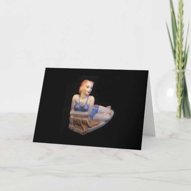 Carte de voeux Art Déco (Devant)