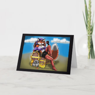 Carte de voeux au trésor