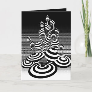 Carte de voeux aux champignons magiques