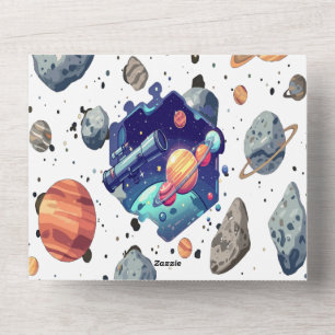 Carte de voeux aux étoiles et au-delà de Galaxy