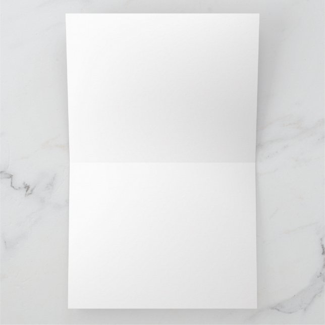 Carte de vœux aux hortensias (Intérieur)