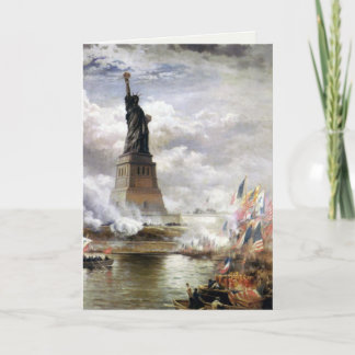 Carte de voeux avec Edward Moran Peinture