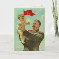 Carte de voeux avec la copie vintage de propagande