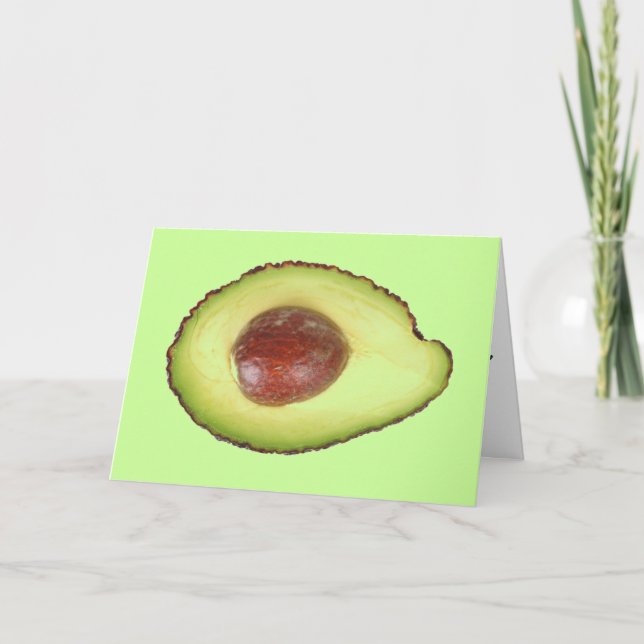 Carte de voeux Avocado (Devant)