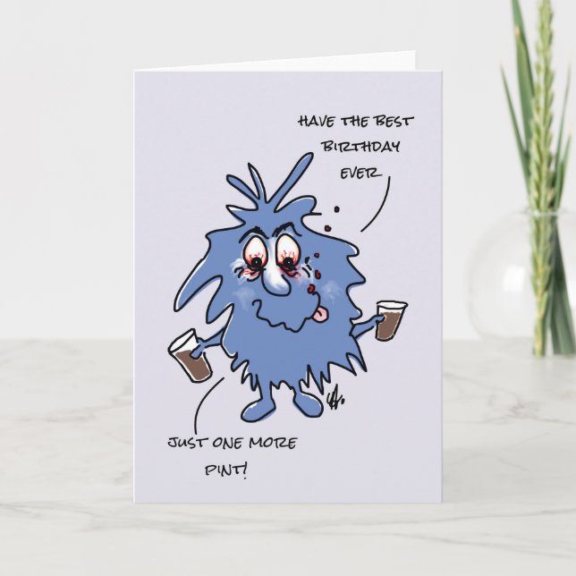 Carte de voeux - Avoir le meilleur anniversaire ja (Devant)