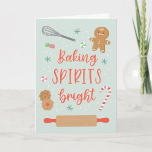 Carte de voeux Baking Spirits