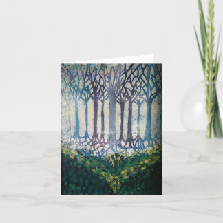 Carte de voeux Batik Blank