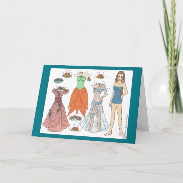 Carte de voeux Belethwen Elf Papier (Devant)