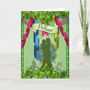 Carte de voeux Beltane Pagan
