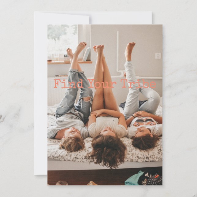 Carte de voeux Best Friends Boho (Devant)