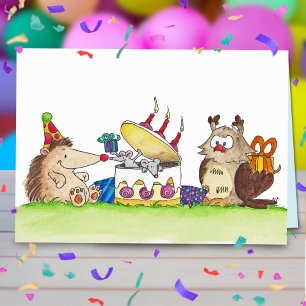 carte de vœux BIRTHDAY SURPRISE de Nicole Janes