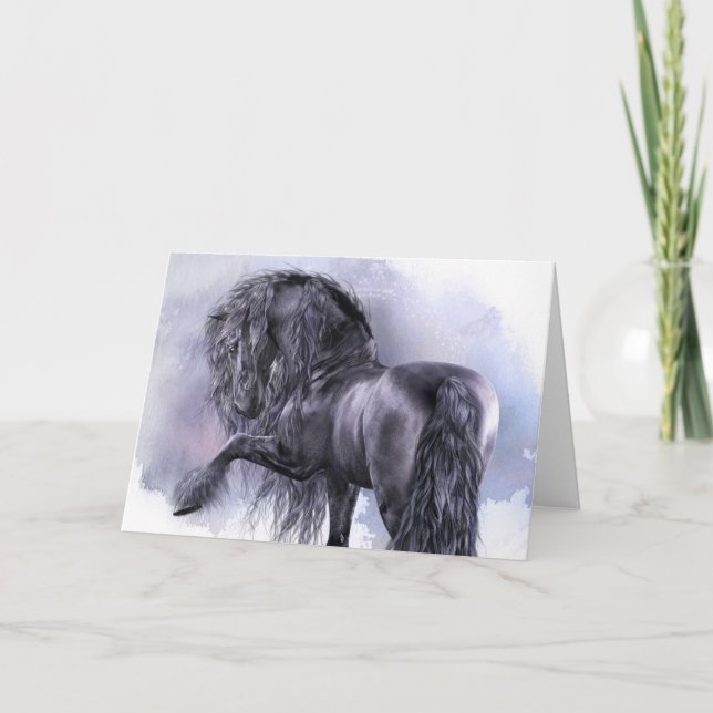 Carte de voeux Black Pearl (Devant)