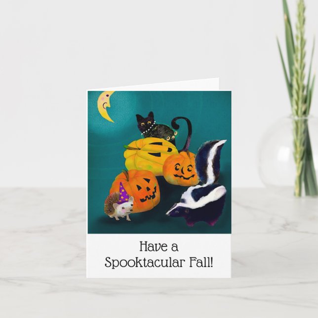 Carte de voeux BLANK pour les amis animaux d'Hallo (Devant)