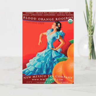 Carte de voeux Blood Orange Rooibos