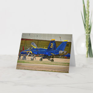 Carte de voeux Blue Angels