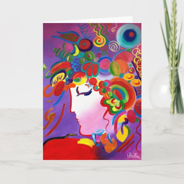 Carte de voeux Blushing Beauty (Devant)