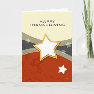 Carte de voeux bon thanksgiving