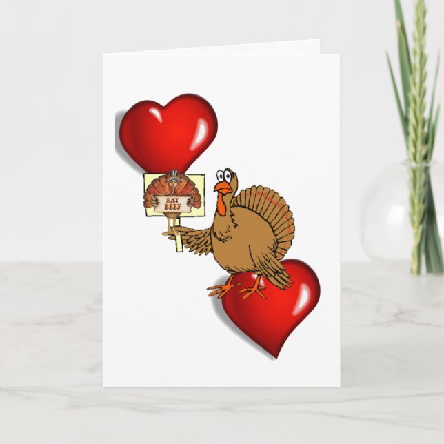 Carte de voeux bon thanksgiving jour (Devant)