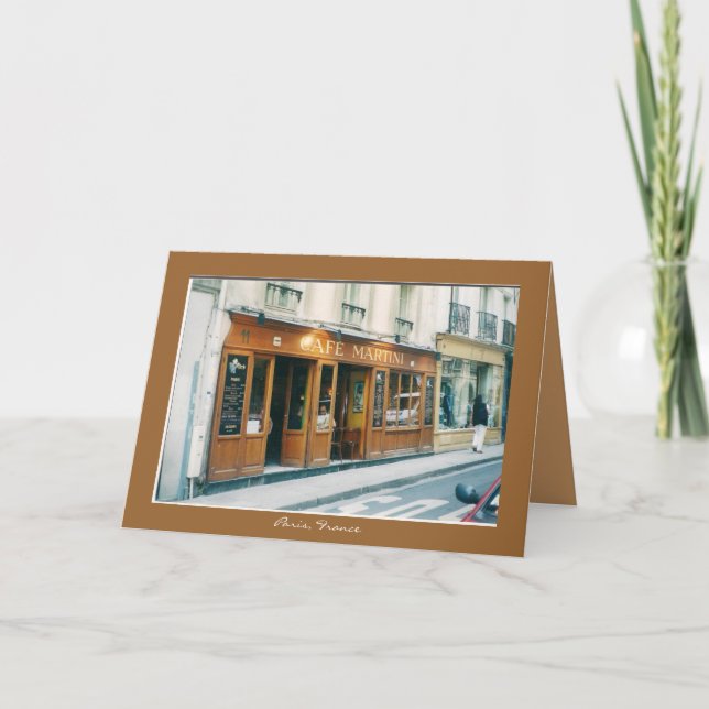 Carte de voeux "Bonjour ! " (Devant)