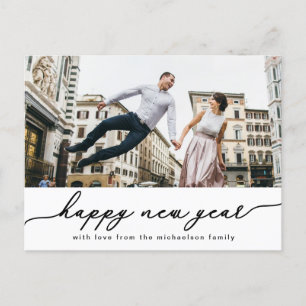 Carte de vœux Bonne Année avec photo 2020