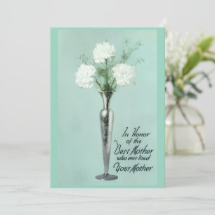 Carte de vœux Bonne fête des mères