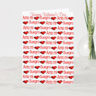 Carte de vœux Bonne Saint-Valentin Suegro Cœur