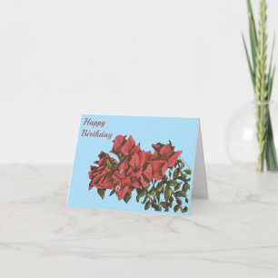 Carte de vœux Bougainvillea