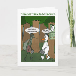 Carte de voeux brutal