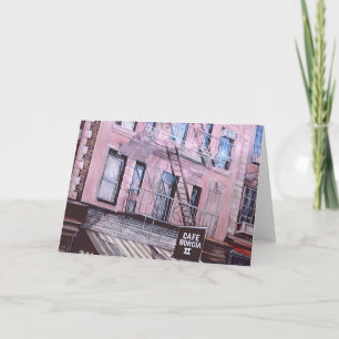 Carte de voeux Cafe Borgia