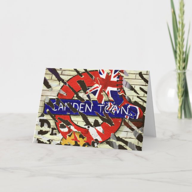 Carte de voeux Camden Town (Devant)