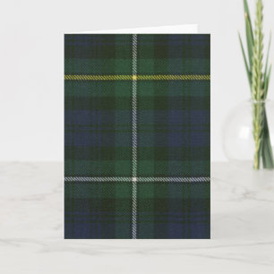 Carte de voeux Campbell de Argyll Modern Tartan