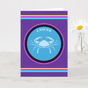 Carte de vœux Cancer