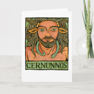 Carte de voeux Cernunnos