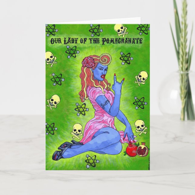 Carte de voeux "Chola Alert" (Devant)