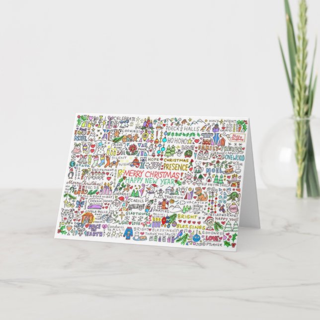 Carte de voeux Christmas Spirit (Devant)