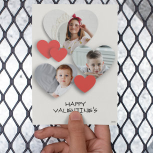 Carte de voeux Coeur Cool tendance