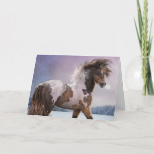 Carte de vœux "Cœur de l'hiver"