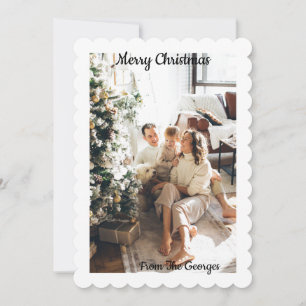 CARTE DE VOEUX COLLAGE DE NOËL