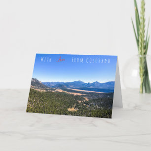 Carte de voeux Colorado