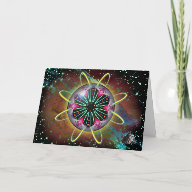 Carte de voeux Cyclon Orbz (Devant)