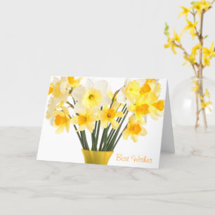 Carte de voeux Daffodils